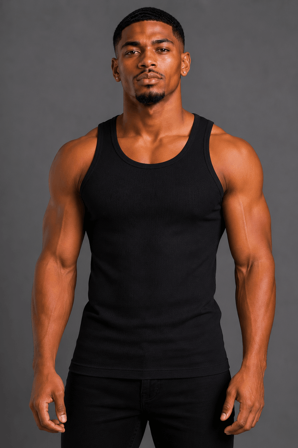 Tank Top black front