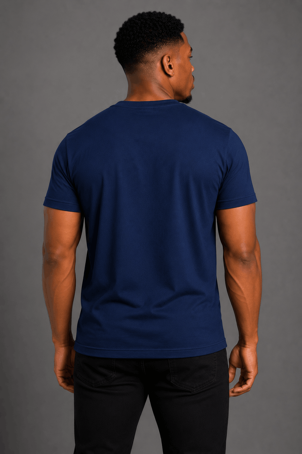 navy back