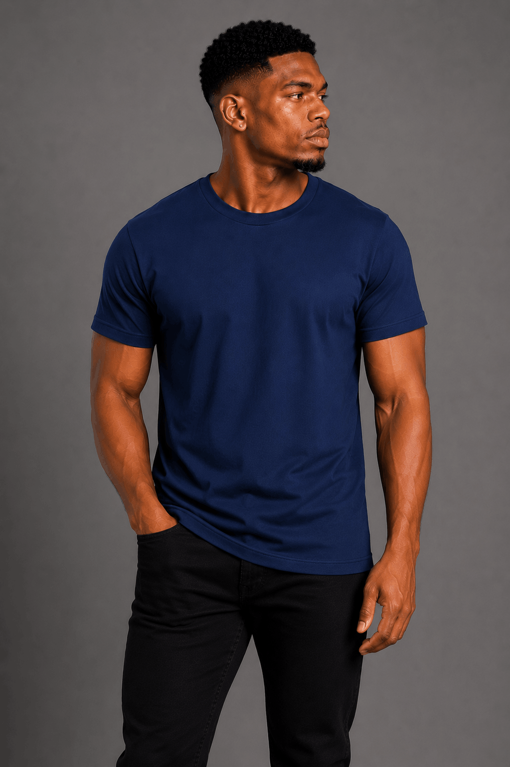 navy front