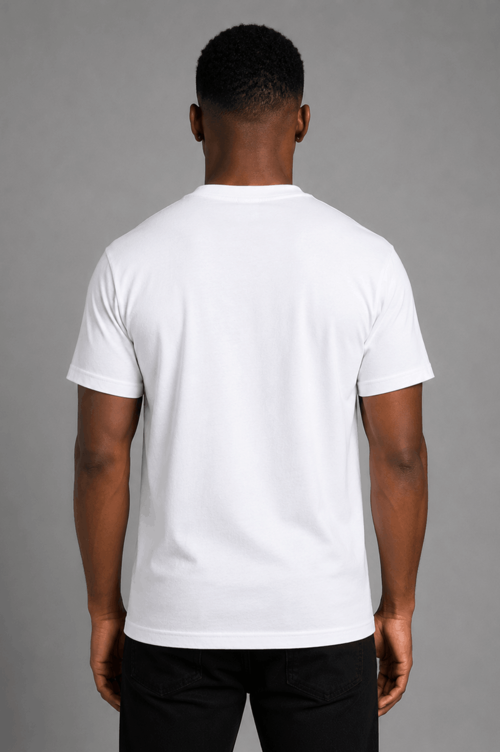 white back