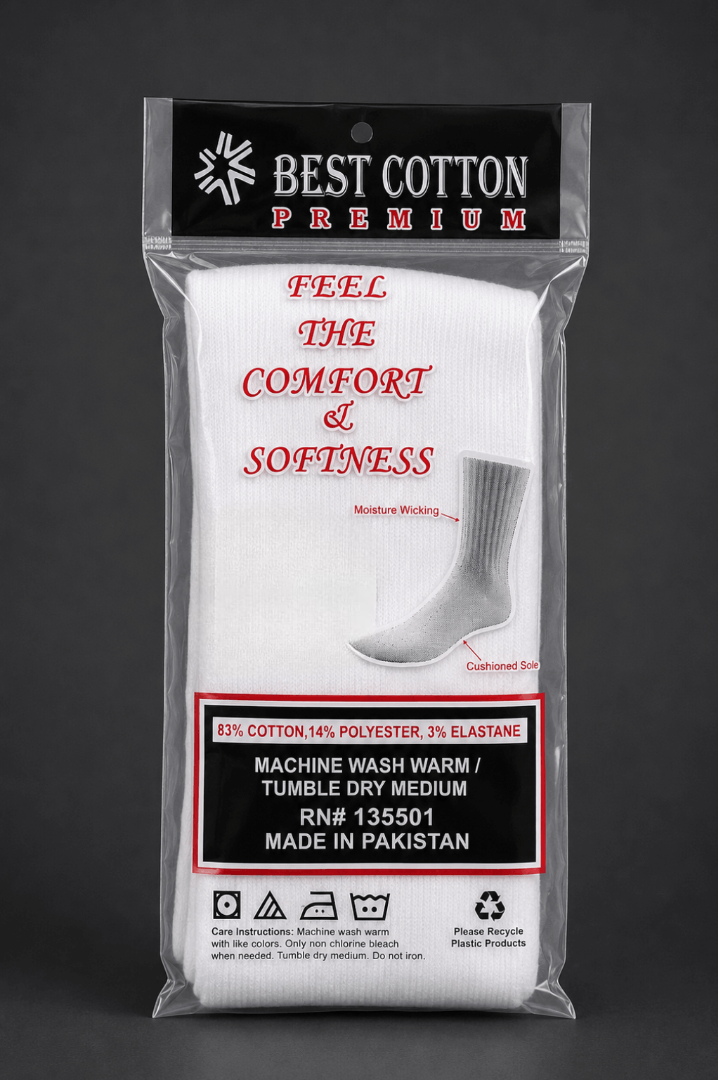 socks white 1